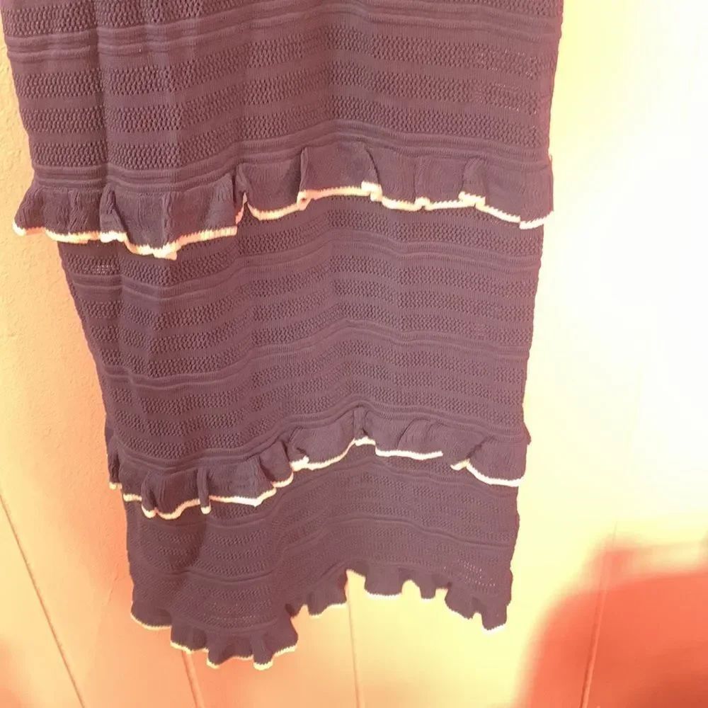 ALEXIA ADMOR Ruffle-Trimmed Sheath Dress Size XS - Picture 9 of 13